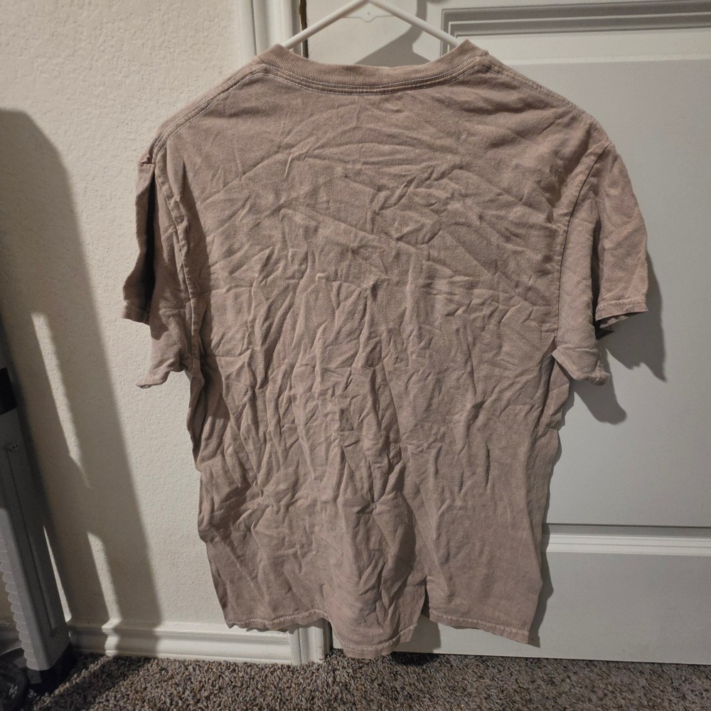 The Notorious B.I.G. Biggie Smalls Graphic T-Shirt Mens M Tan Hip Hop Rap Tee - Picture 4 of 6